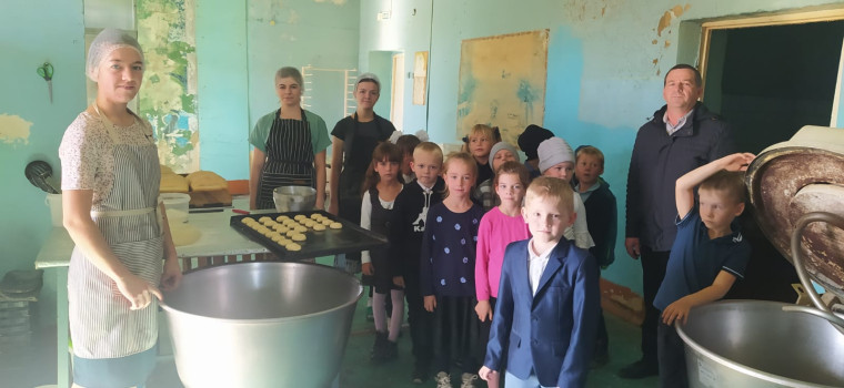 Экскурсия на пекарню.