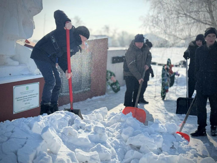 Благоустройство памятника «Воинам, павшим в годы Великой Отечественной войны.